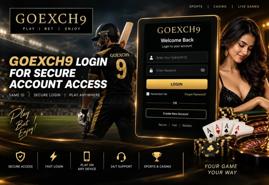 GoExch9 Login for Secure Account Access