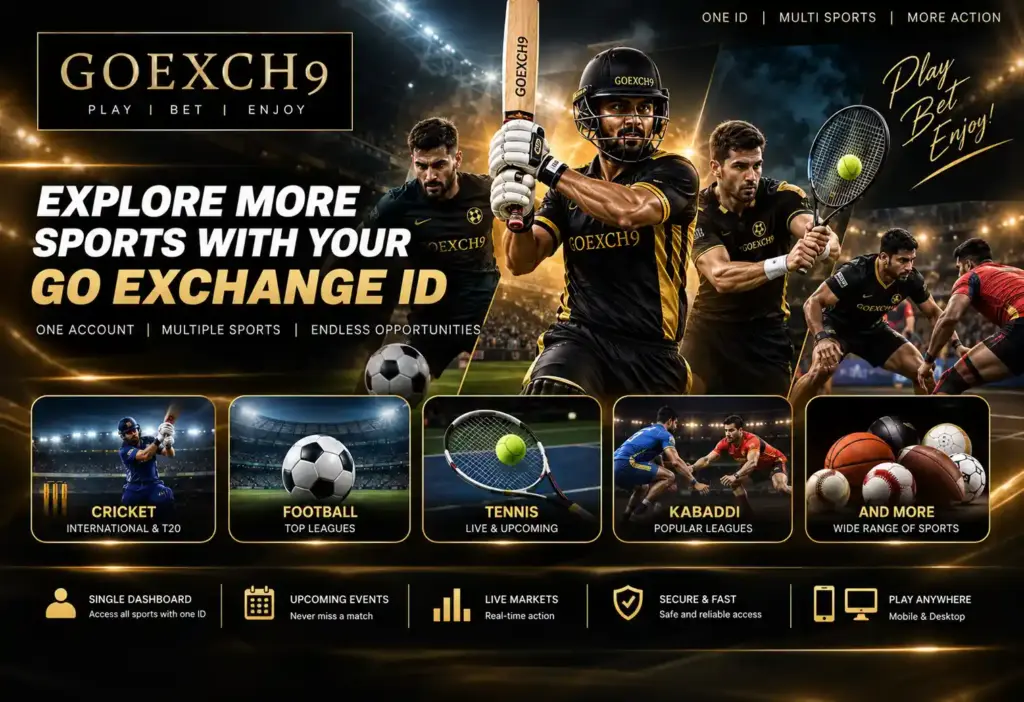 Explore More Sports with Your Go Exchange ID